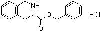 CAS 登录号:103733-30-8, (3S)-1,2,3,4-四氢-3-异喹啉羧酸苄酯盐酸盐(1:1)