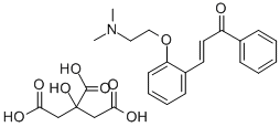 CAS 登录号：103734-52-7， 2-(2-二甲基氨基乙氧基)-查耳酮柠檬酸盐