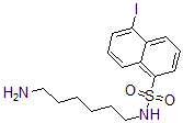 CAS 登录号：103771-11-5， N-(6-氨基己基)-5-碘萘-1-磺酰胺
