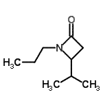 CAS#: 103776-28-9, 4-Isopropyl-1-Propyl-2-Azetidinone