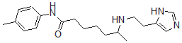 CAS 登录号：103827-15-2， 6-((2-(4-咪唑基)乙基)氨基)庚酸4-甲苯胺