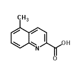 CAS 登录号：103856-59-3， 5-甲基-2-喹啉羧酸