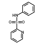 CAS 登录号：103863-00-9， N-苯基-2-吡啶磺酰胺