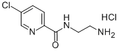 CAS 登录号:103878-83-7, N-(2-氨基乙基)-5-氯-2-吡啶甲酰胺盐酸盐(1:1)