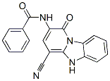 CAS 登录号：103897-17-2， N-(4-氰基-1-氧代吡啶并[6,1-b][1,3]苯并噻唑-2-基)苯甲酰胺