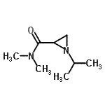 CAS#: 103912-35-2, 1-Isopropyl-N,N-Dimethyl-2-Aziridinecarboxamide