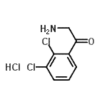 CAS#: 103999-44-6, 2-Amino-1-(2,3-Dichlorophenyl)Ethanone Hydrochloride (1:1)