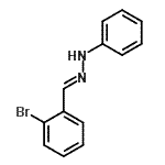 CAS#: 10407-11-1, (1E)-1-(2-Bromobenzylidene)-2-Phenylhydrazine