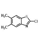CAS#: 104076-80-4, 2-Chloro-5,6-Dimethyl-1,3-Benzothiazole