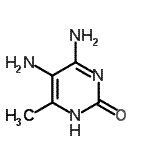 CAS#: 104096-90-4, 4,5-Diamino-6-Methyl-2(1H)-Pyrimidinone