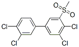 CAS#: 104104-34-9, 1,2-Dichloro-5-(3,4-Dichlorophenyl)-3-Methylsulfonylbenzene