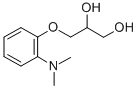 CAS#: 104177-41-5, 3-(2-Dimethylaminophenoxy)Propane-1,2-Diol