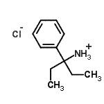 CAS 登录号：104177-96-0， 3-苯基-3-戊烷胺盐酸盐(1:1)
