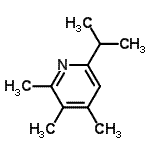 CAS 登录号：104223-90-7， 6-异丙基-2,3,4-三甲基-吡啶