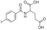 CAS#: 104252-71-3, 2-[(4-Iodobenzoyl)Amino]Pentanedioic Acid
