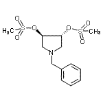 CAS#: 104351-40-8, (3R,4R)-1-Benzyl-3,4-Pyrrolidinediyl Dimethanesulfonate