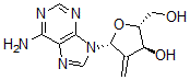 CAS#: 104409-41-8, (2R,3S,5R)-5-(6-Aminopurin-9-Yl)-2-(Hydroxymethyl)-4-Methylideneoxolan-3-Ol
