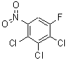 CAS#: 104455-89-2, 2,3,4-Trichloro-1-Fluoro-5-Nitrobenzene