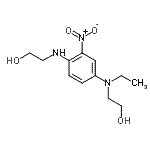 CAS#: 104516-93-0, 2-({4-[Ethyl(2-Hydroxyethyl)Amino]-2-Nitrophenyl}Amino)Ethanol