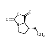 CAS#: 104561-28-6, (7R,7aR)-7-Ethyltetrahydro-1H-Pyrrolo[1,2-c][1,3]Oxazole-1,3-Dione