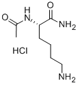 CAS#: 104584-11-4, (2S)-2-(Acetylamino)-6-Amino-Hexanamide Hydrochloride (1:1)