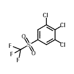 CAS#: 104614-75-7, 1,2,3-Trichloro-5-[(Trifluoromethyl)Sulfonyl]Benzene