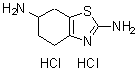 CAS#: 104617-48-3, 4,5,6,7-Tetrahydro-1,3-Benzothiazole-2,6-Diamine Dihydrochloride