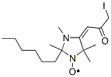 CAS#: 104652-80-4, 2-Hexyl-2,3,5,5-Tetramethyl-4-(3-Iodo-2-Oxopropylidene)Imidazolidine-1-Oxyl