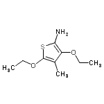 CAS#: 104670-77-1, 3,5-Diethoxy-4-Methyl-2-Thiophenamine