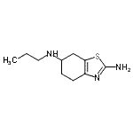 CAS#: 104678-86-6, N<Sup>6</Sup>-Propyl-4,5,6,7-Tetrahydro-1,3-Benzothiazole-2,6-Diamine
