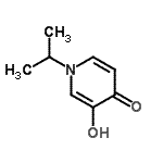 CAS#: 104764-53-6, 3-Hydroxy-1-Isopropyl-4(1H)-Pyridinone