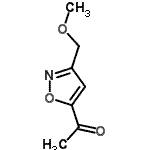 CAS#: 104776-71-8, 1-[3-(Methoxymethyl)-1,2-Oxazol-5-Yl]Ethanone