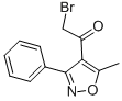 CAS 登录号：104777-39-1， 2-溴-1-(5-甲基-3-苯基-4-异恶唑基)-乙酮