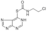 CAS#: 104789-46-0, S-(7H-Purin-6-Yl) (2-Chloroethylamino)Methanethioate