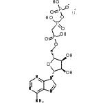 CAS#: 104809-20-3, Lithium;[[[(2R,3S,4R,5R)-5-(6-Aminopurin-9-Yl)-3,4-Dihydroxy-Tetrahydrofuran-2-Yl]Methoxy-Hydroxy-Phosphoryl]Methyl-Hydroxy-Phosphoryl] Hydrogen Phosphate