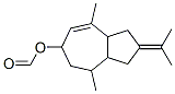 CAS#: 10486-25-6, 1,2,3,3a,4,5,6,8a-Octahydro-2-isopropylidene-4,8-dimethylazulen-6-yl formate