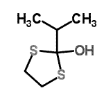 CAS#: 104946-15-8, 2-Isopropyl-1,3-Dithiolan-2-Ol