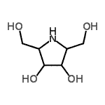 CAS#: 105015-44-9, 2,5-Bis(Hydroxymethyl)-3,4-Pyrrolidinediol