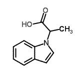 CAS#: 105074-56-4, 2-(1H-Indol-1-Yl)Propanoic Acid