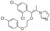 CAS 登录号：105102-19-0， 1-[1-[2-(4-氯苯氧基)乙氧基]-1-(2,4-二氯苯基)丙-1-烯-2-基]咪唑