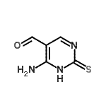 CAS#: 105161-35-1, 6-Amino-2-Thioxo-1,2-Dihydro-5-Pyrimidinecarbaldehyde