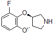 CAS#: 105182-45-4, (3aS,9aS)-8-Fluoro-2,3,3a,9a-Tetrahydro-1H-[1,4]Benzodioxino[2,3-c]Pyrrole