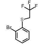 CAS#: 105230-43-1, 1-Bromo-2-[(2,2,2-Trifluoroethyl)Sulfanyl]Benzene
