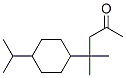 CAS#: 10534-37-9, 4-[4-(Isopropyl)Cyclohexyl]-4-Methylpentan-2-One