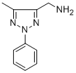 CAS#: 105362-45-6, 5-Methyl-2-Phenyl-2H-1,2,3-Triazole-4-Methanamine