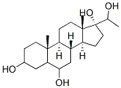 CAS 登录号：10540-12-2， 孕甾烷-3,6,17,20-四醇