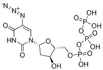 CAS#: 105449-09-0, [(2R,3S,5S)-5-(5-Azido-2,4-Dioxopyrimidin-1-Yl)-3-Hydroxyoxolan-2-Yl]Methyl (Hydroxy-Phosphonooxyphosphoryl) Hydrogen Phosphate
