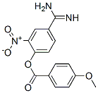 CAS#: 105450-73-5, (4-Carbamimidoyl-2-Nitrophenyl) 4-Methoxybenzoate