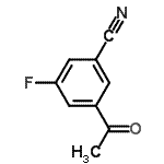 CAS#: 105515-21-7, 3-Acetyl-5-Fluorobenzonitrile