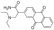 CAS 登录号：105532-68-1， 3-二乙基氨基-2-(9,10-二氧代蒽-2-基)丙酰胺